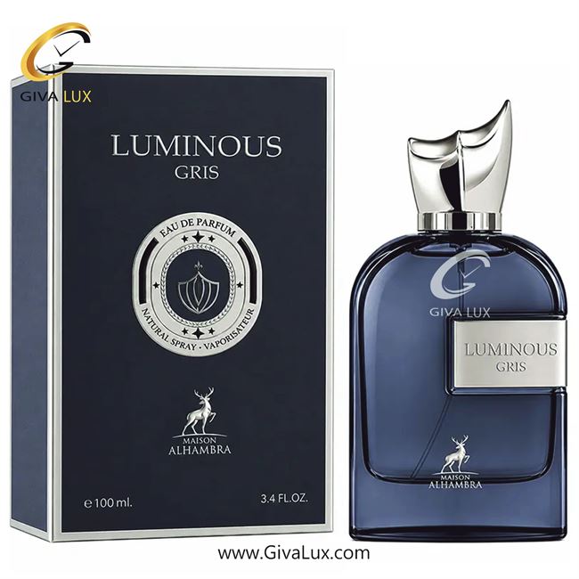  ادو پرفیوم  مردانه الحمبرا اورجینال مدل Luminous Gris | لومینوس گریس رایحه مشابه پارفومز د مارلی کستلی حجم  100 میل